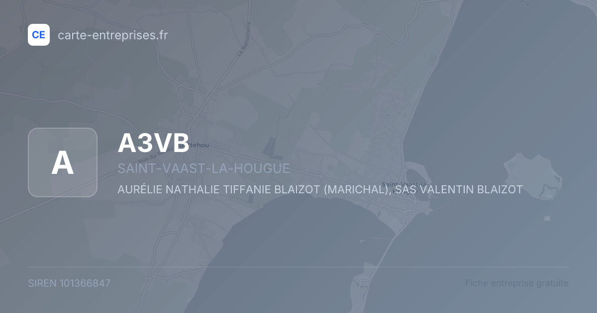 A3VB — 101366847 — fiche entreprise