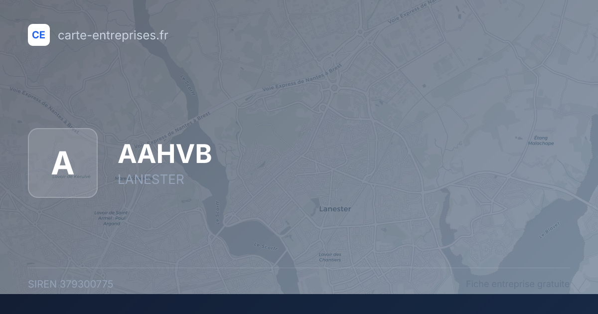 AAHVB — 379300775 — fiche entreprise