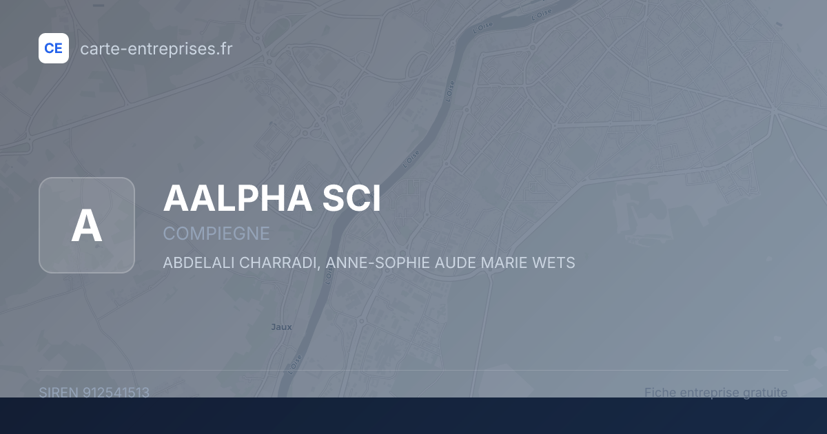 AALPHA SCI — 912541513 — fiche entreprise