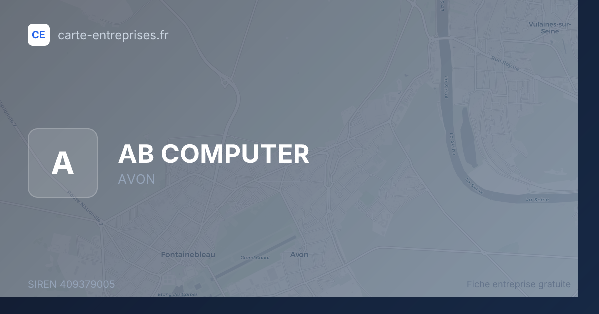 AB COMPUTER — 409379005 — fiche entreprise