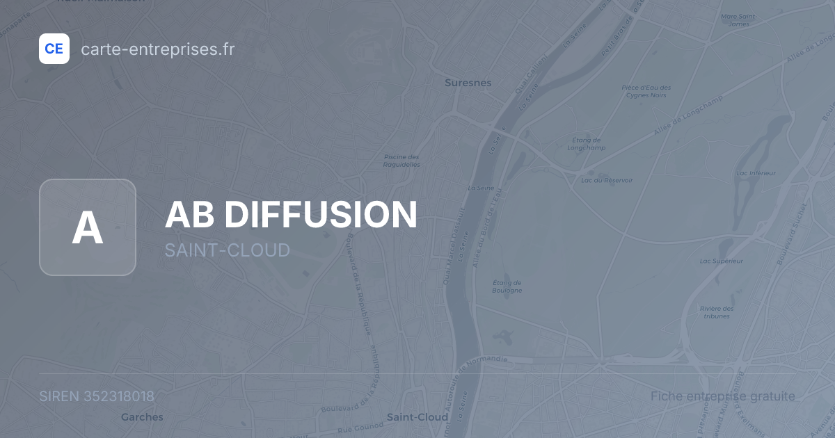AB DIFFUSION — 352318018 — fiche entreprise