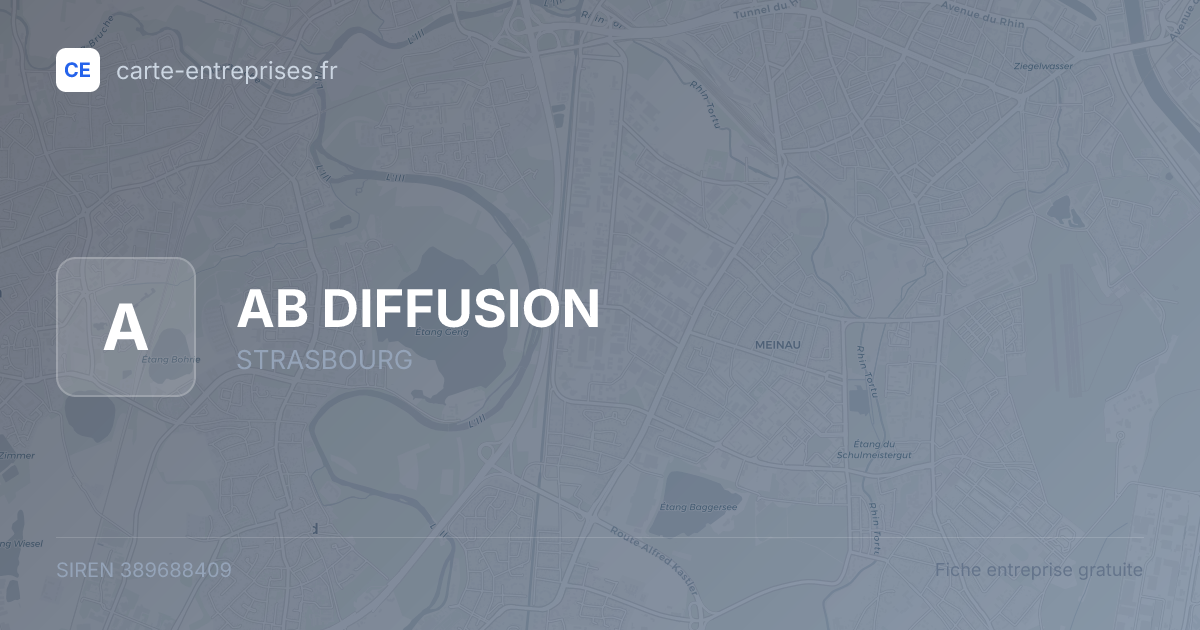 AB DIFFUSION — 389688409 — fiche entreprise