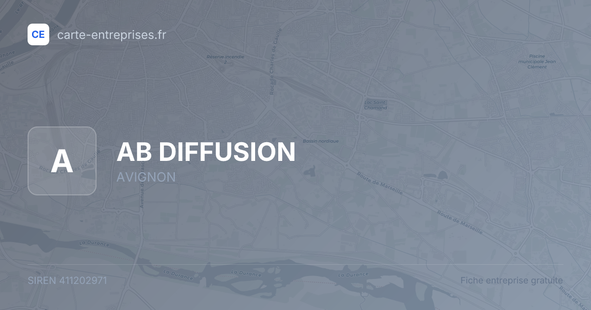 AB DIFFUSION — 411202971 — fiche entreprise