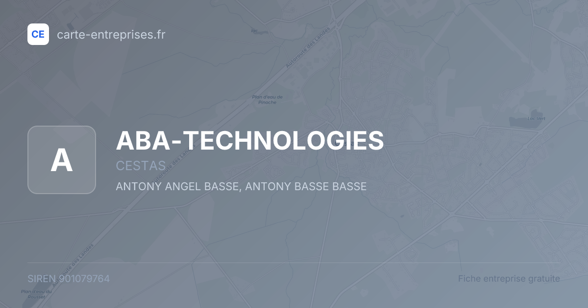 ABA-TECHNOLOGIES — 901079764 — fiche entreprise