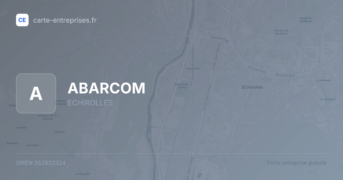 ABARCOM — 352822324 — fiche entreprise
