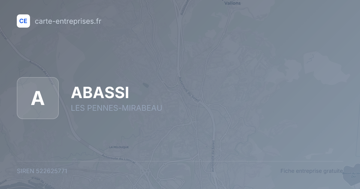 ABASSI — 522625771 — fiche entreprise