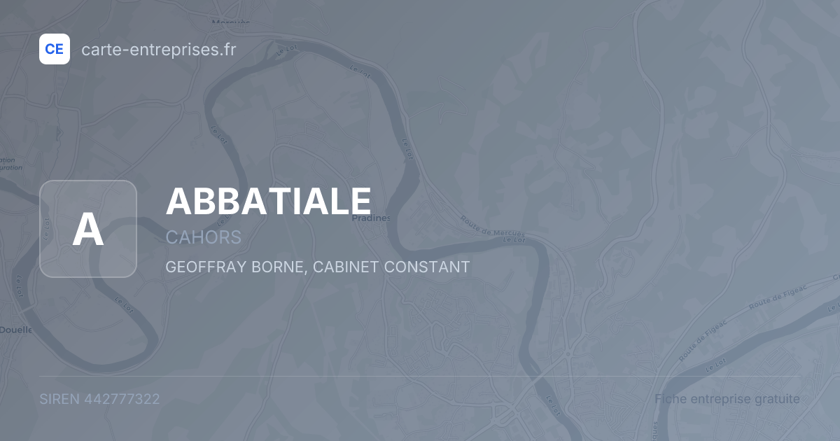 ABBATIALE — 442777322 — fiche entreprise