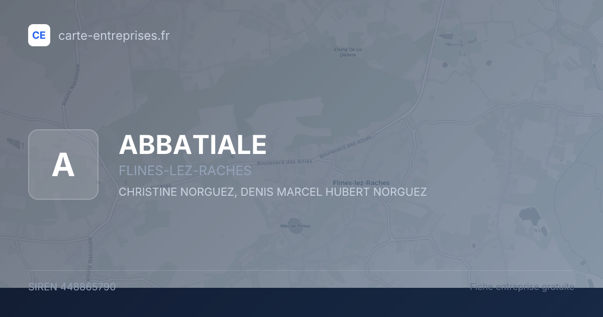 ABBATIALE — 448865790 — fiche entreprise