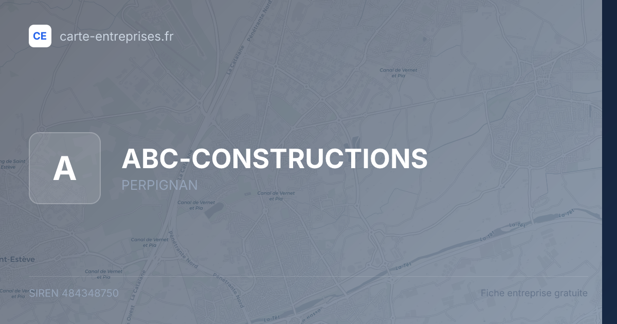 ABC-CONSTRUCTIONS — 484348750 — fiche entreprise