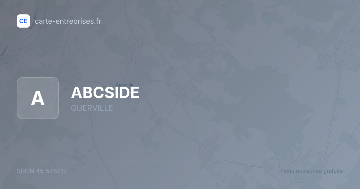 ABCSIDE — 451548812 — fiche entreprise