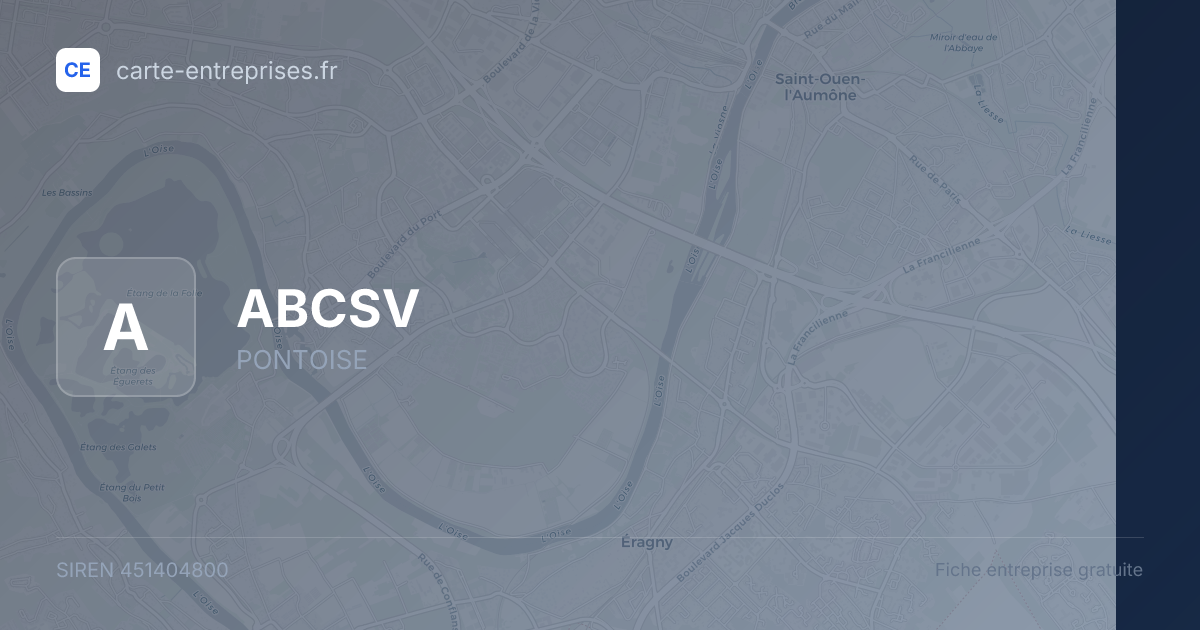 ABCSV — 451404800 — fiche entreprise