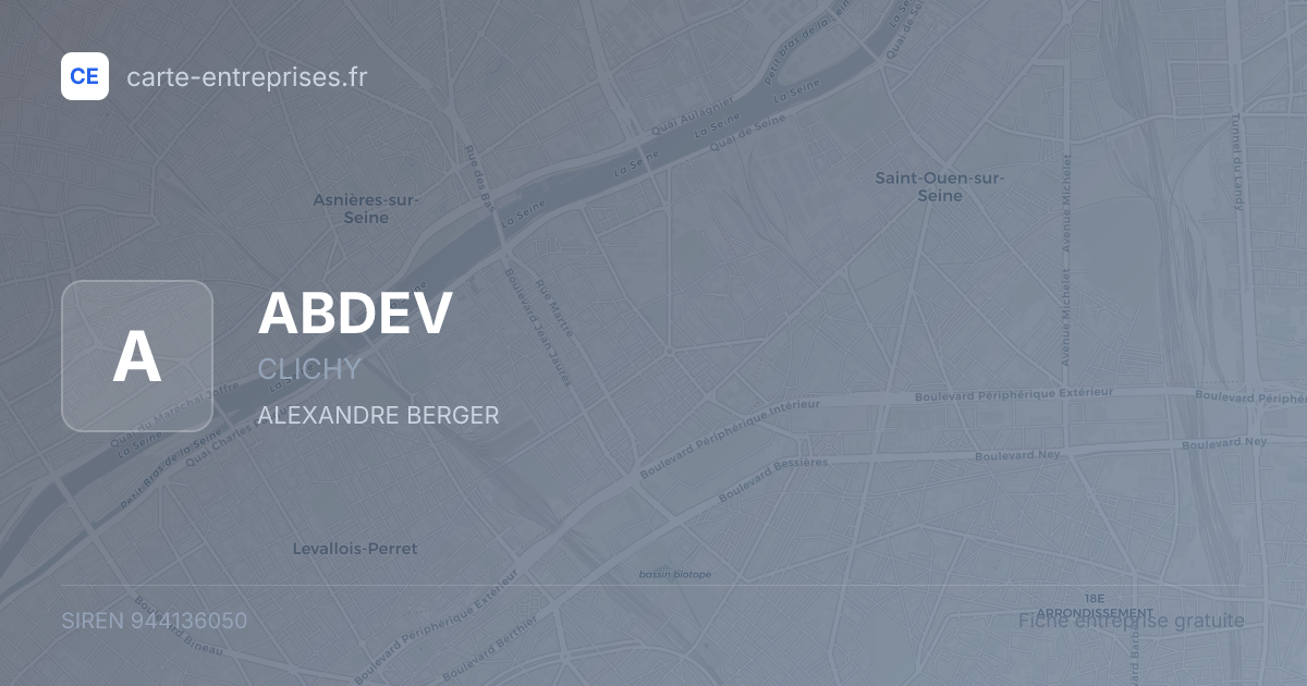 ABDEV — 944136050 — fiche entreprise