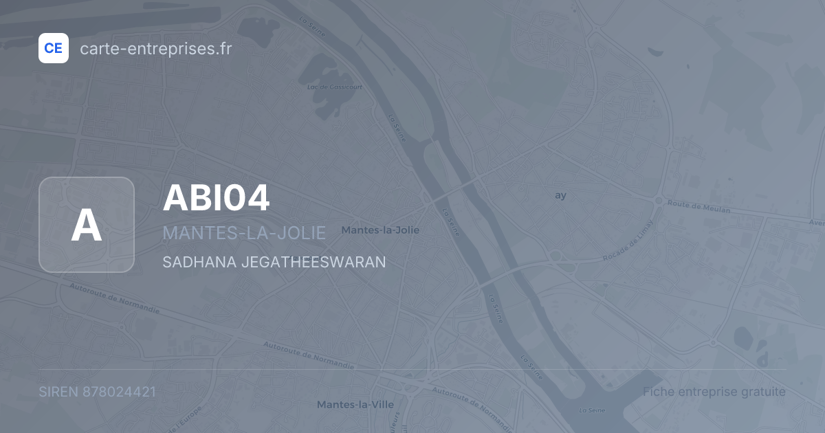 ABI04 — 878024421 — fiche entreprise