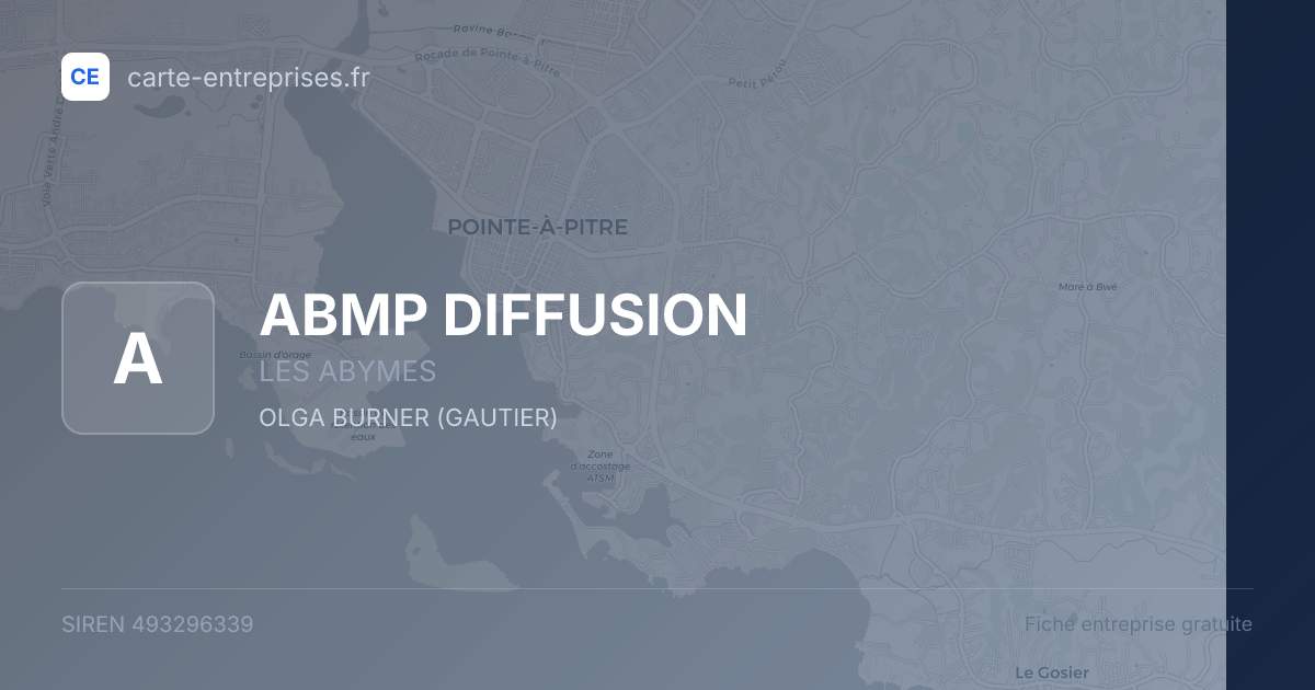 ABMP DIFFUSION — 493296339 — fiche entreprise