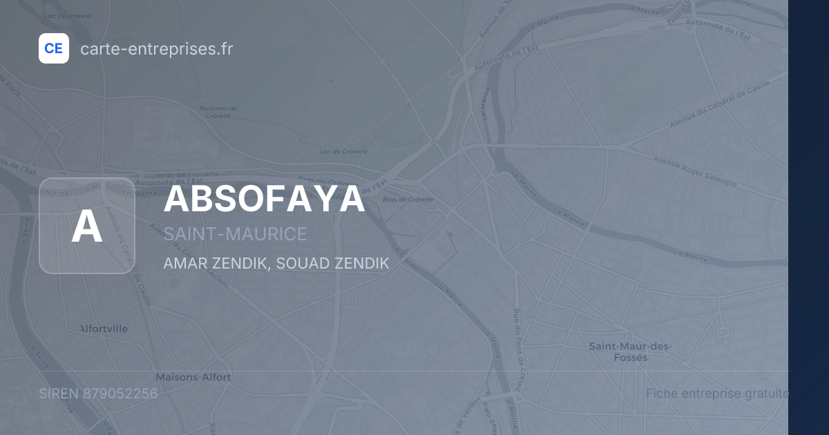 ABSOFAYA — 879052256 — fiche entreprise