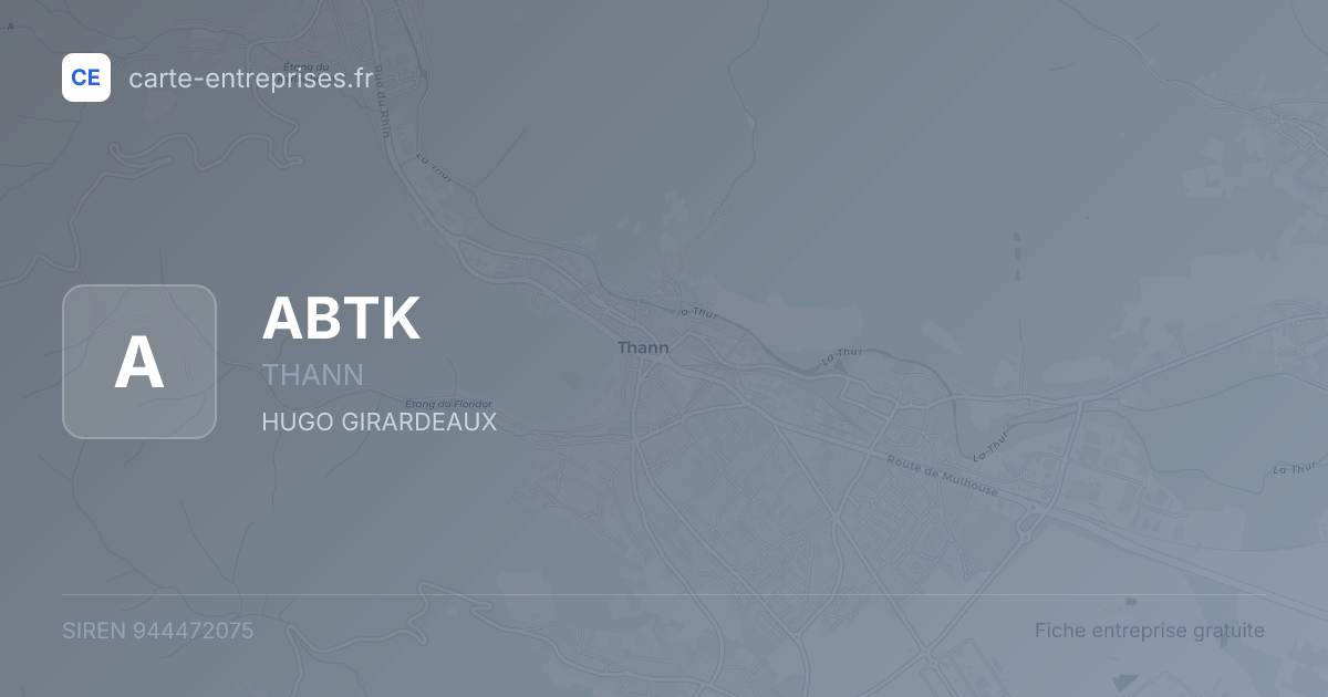 ABTK — 944472075 — fiche entreprise