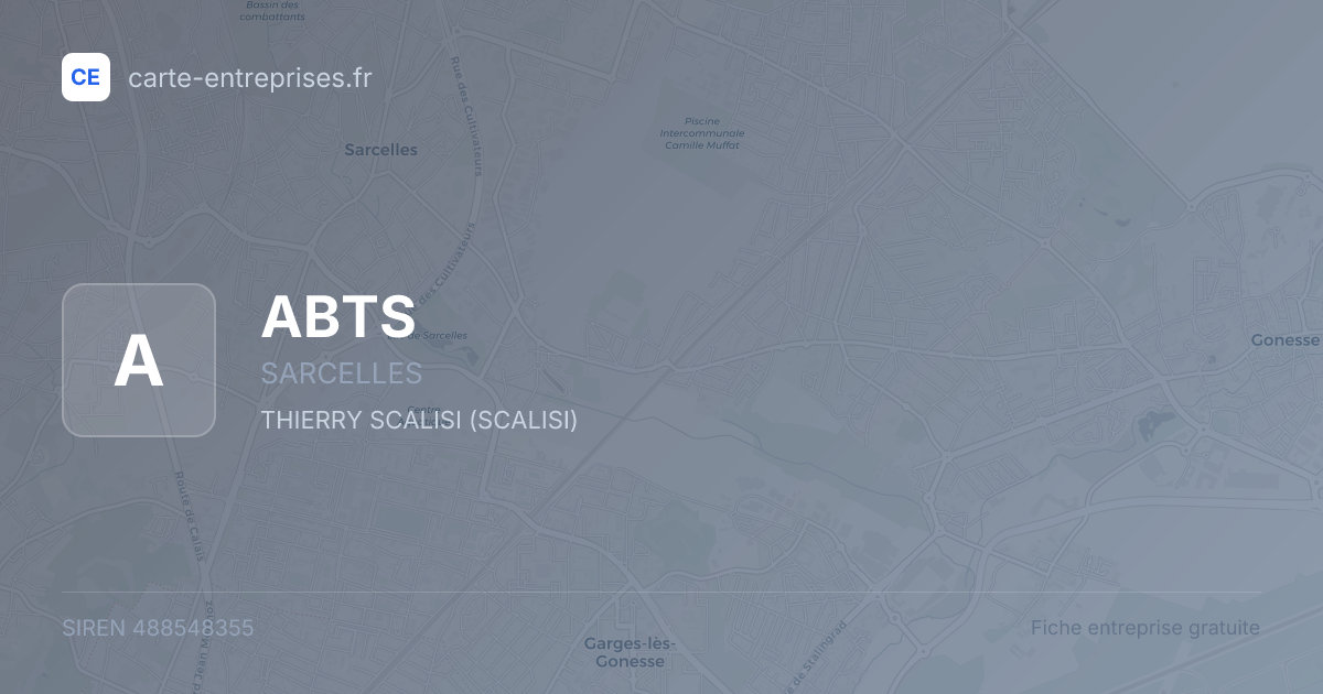 ABTS — 488548355 — fiche entreprise