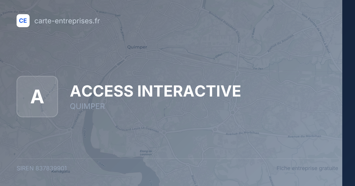 ACCESS INTERACTIVE — 837839901 — fiche entreprise