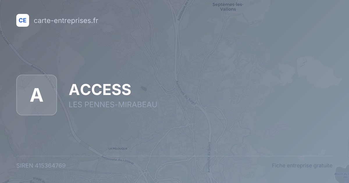 ACCESS — 415364769 — fiche entreprise