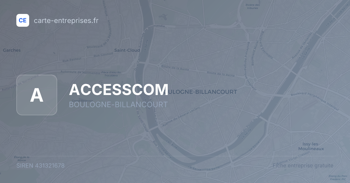 ACCESSCOM — 431321678 — fiche entreprise
