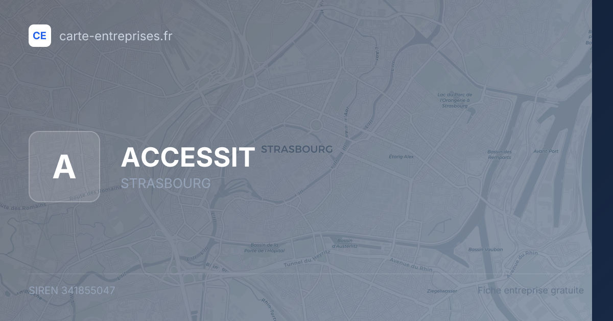 ACCESSIT — 341855047 — fiche entreprise
