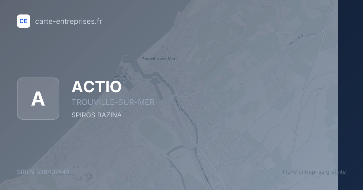 ACTIO — 338407448 — fiche entreprise
