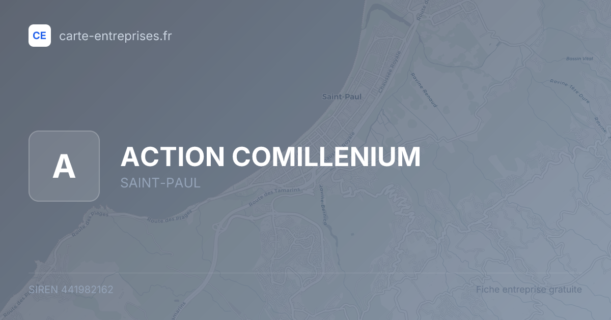 ACTION COMILLENIUM — 441982162 — fiche entreprise