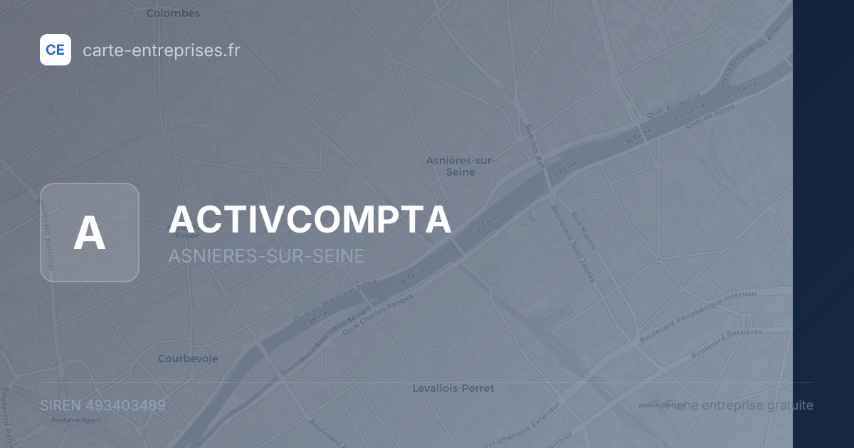 ACTIVCOMPTA — 493403489 — fiche entreprise