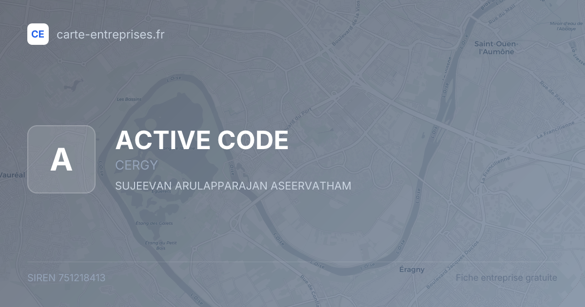 ACTIVE CODE — 751218413 — fiche entreprise