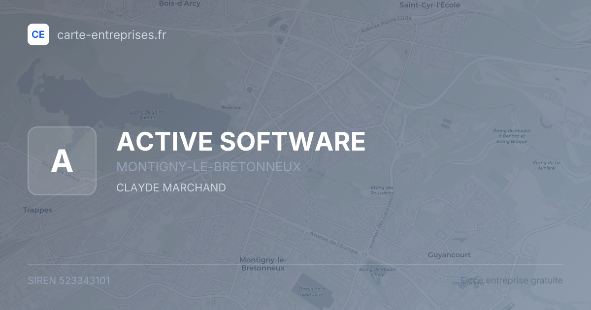ACTIVE SOFTWARE — 523343101 — fiche entreprise