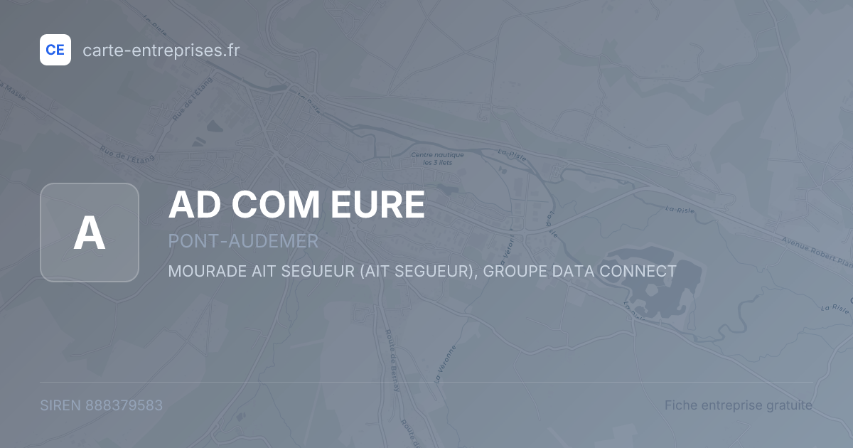 AD COM EURE — 888379583 — fiche entreprise