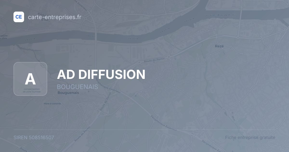AD DIFFUSION — 508516507 — fiche entreprise