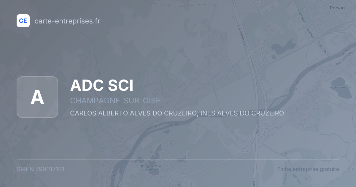 ADC SCI — 799017181 — fiche entreprise