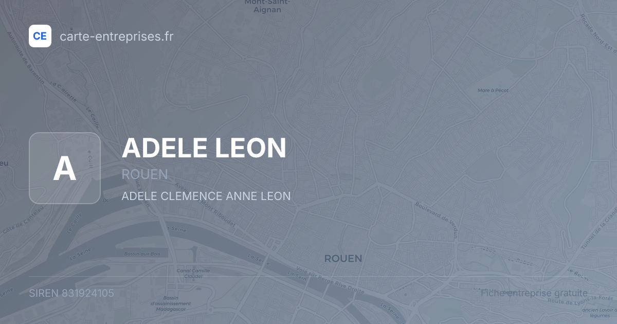 ADELE LEON — 831924105 — fiche entreprise