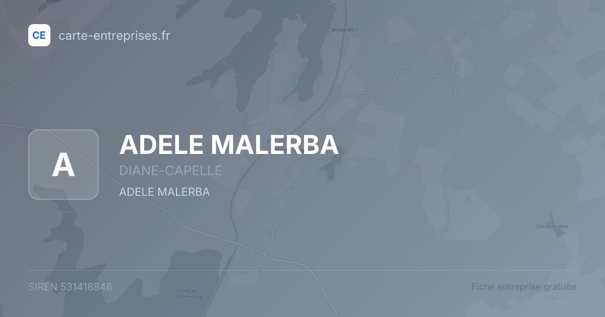 ADELE MALERBA — 531418846 — fiche entreprise