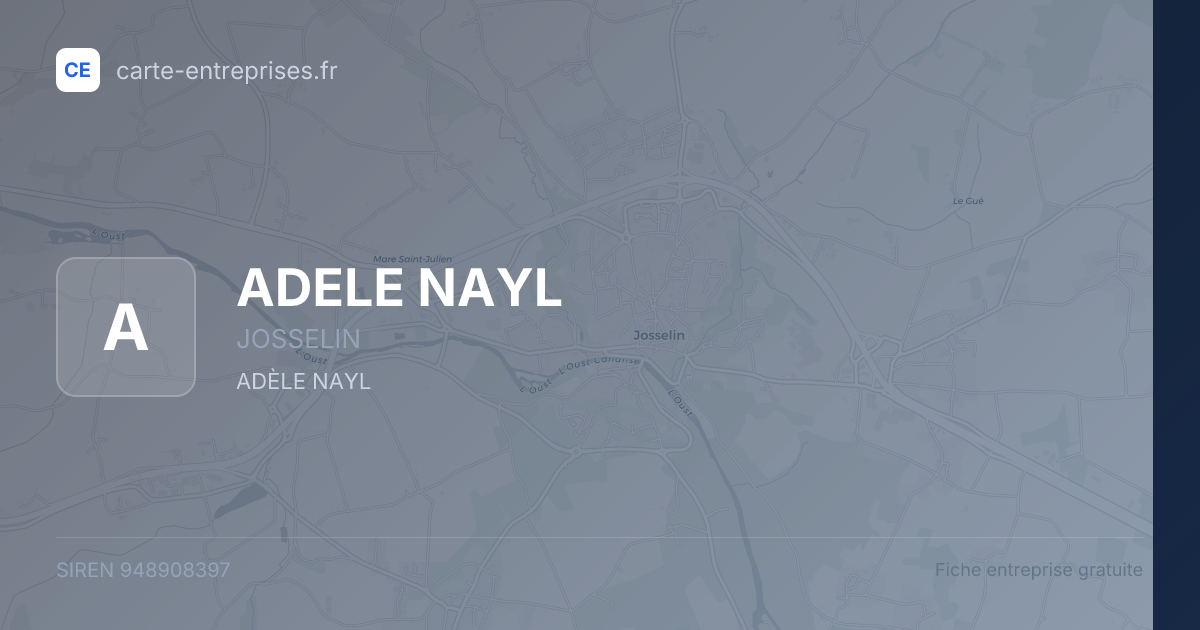 ADELE NAYL — 948908397 — fiche entreprise