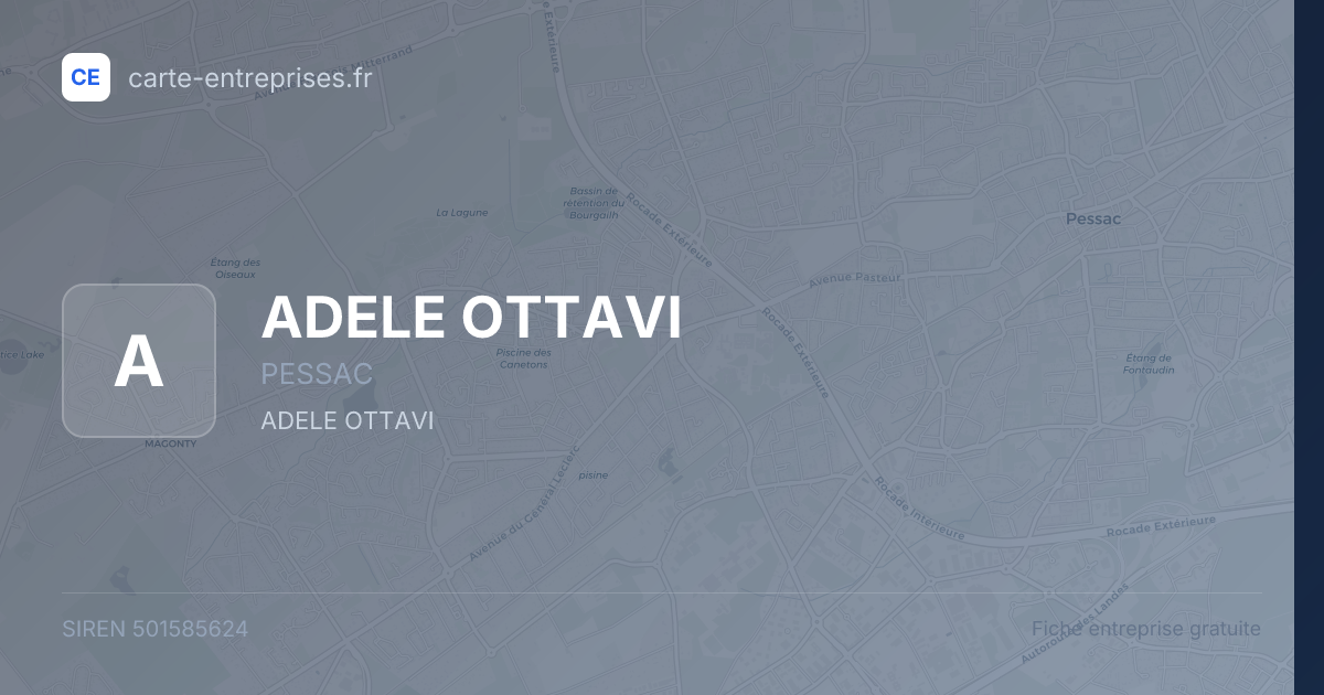 ADELE OTTAVI — 501585624 — fiche entreprise