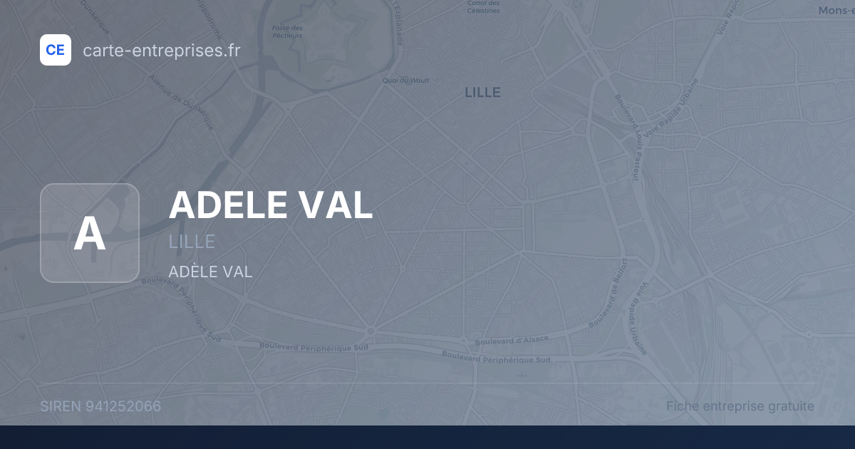 ADELE VAL — 941252066 — fiche entreprise