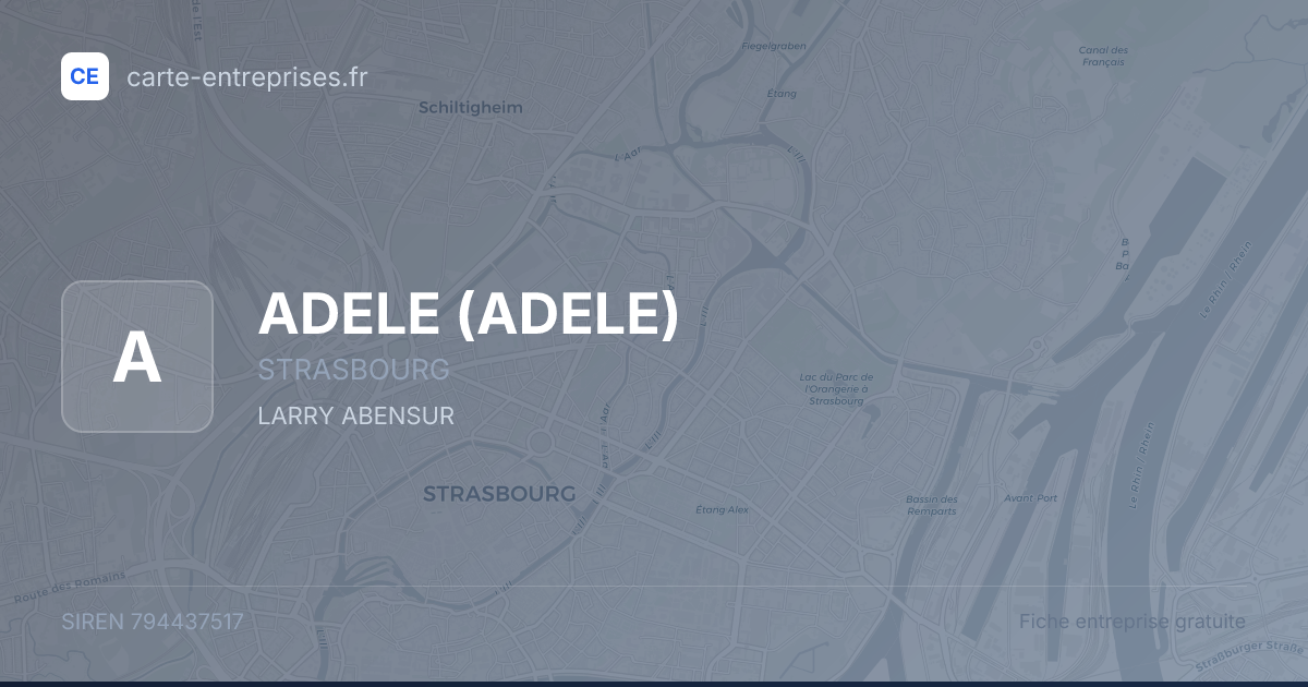 ADELE — 794437517 — fiche entreprise