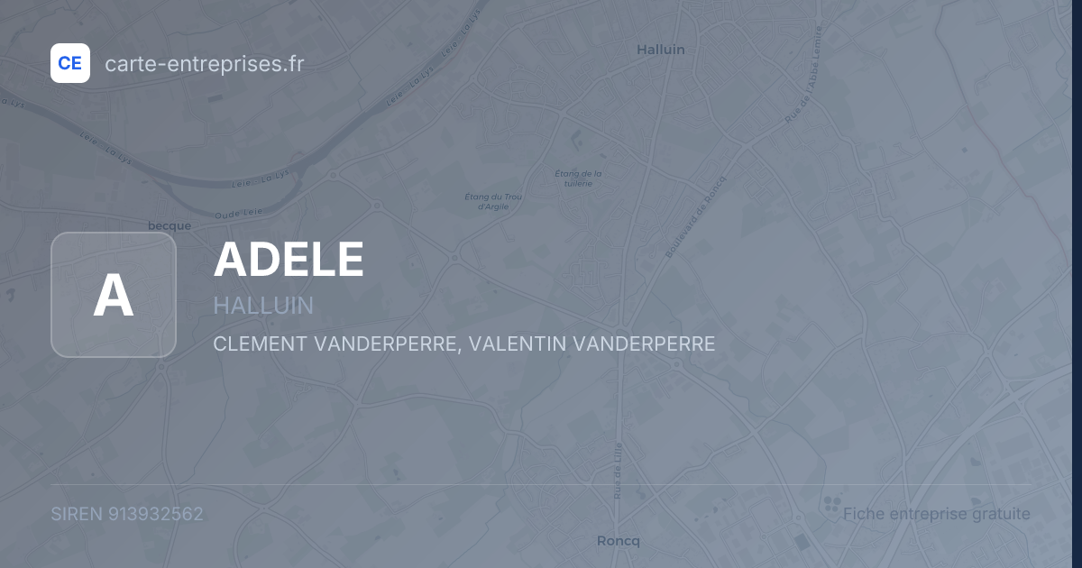 ADELE — 913932562 — fiche entreprise