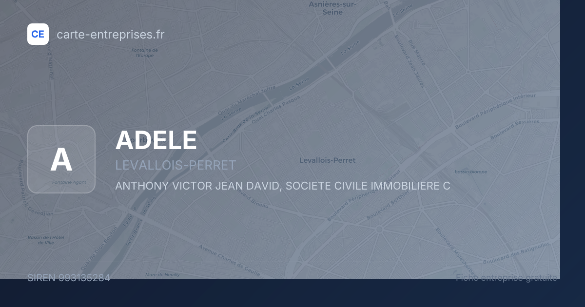 ADELE — 993135284 — fiche entreprise