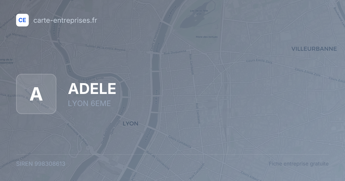 ADELE — 998308613 — fiche entreprise