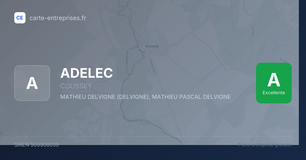 ADELEC — 509908059 — fiche entreprise