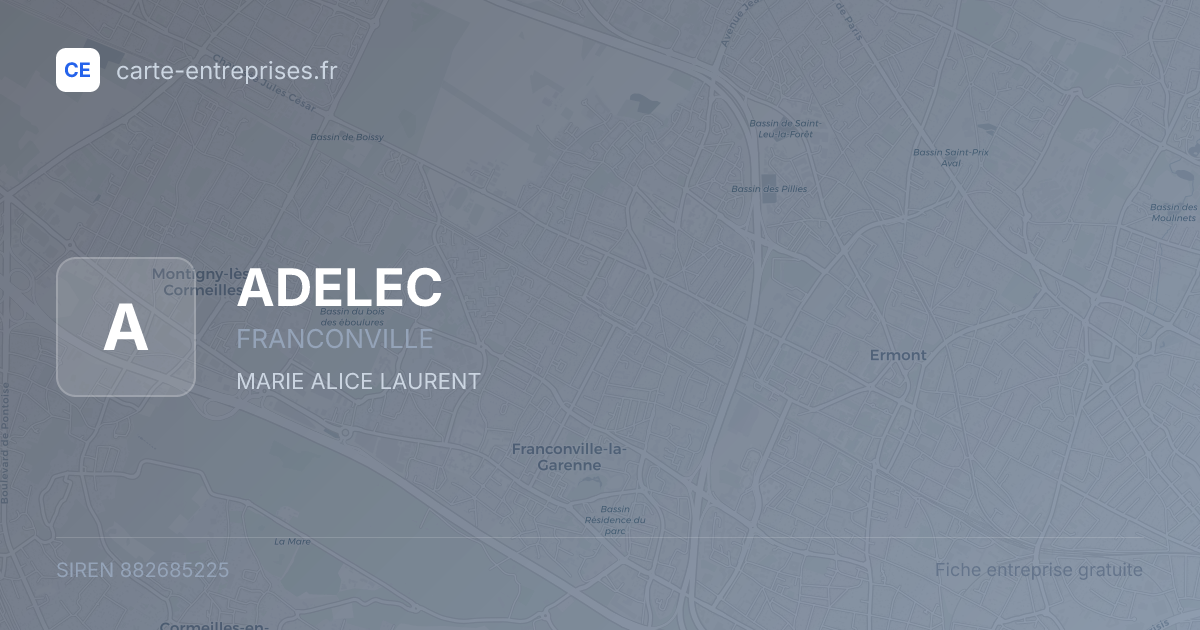 ADELEC — 882685225 — fiche entreprise