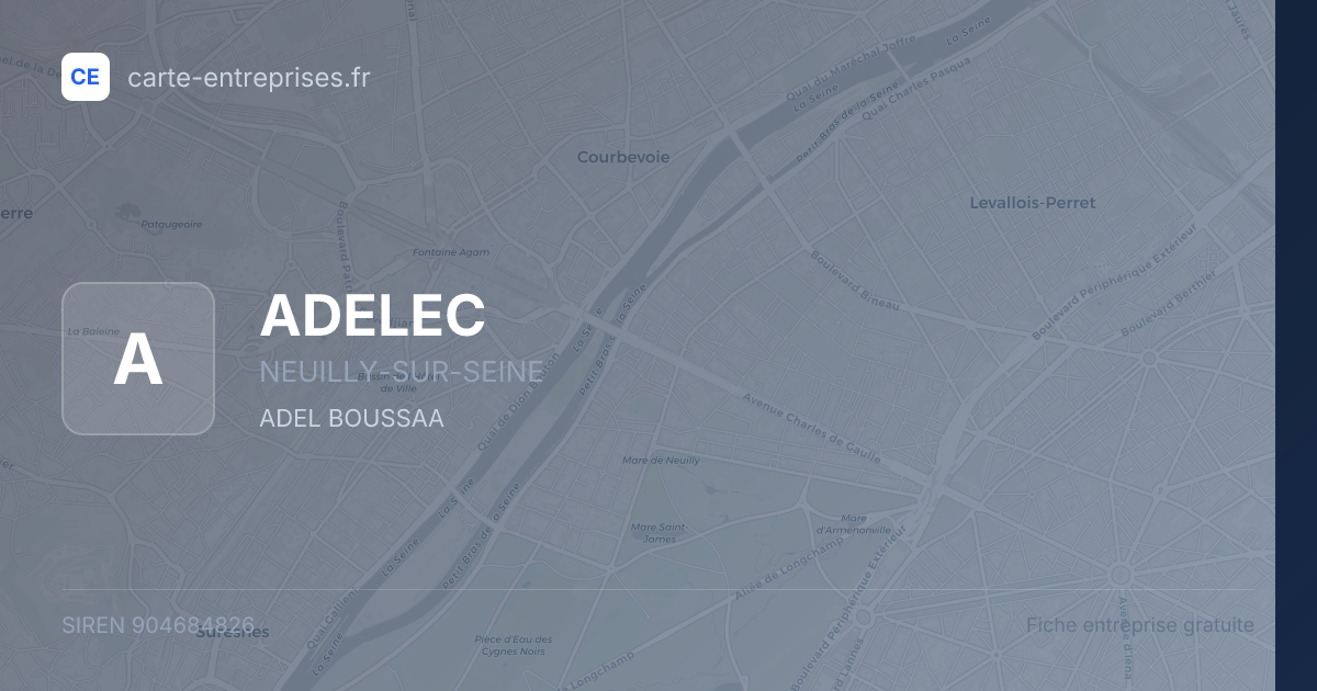 ADELEC — 904684826 — fiche entreprise