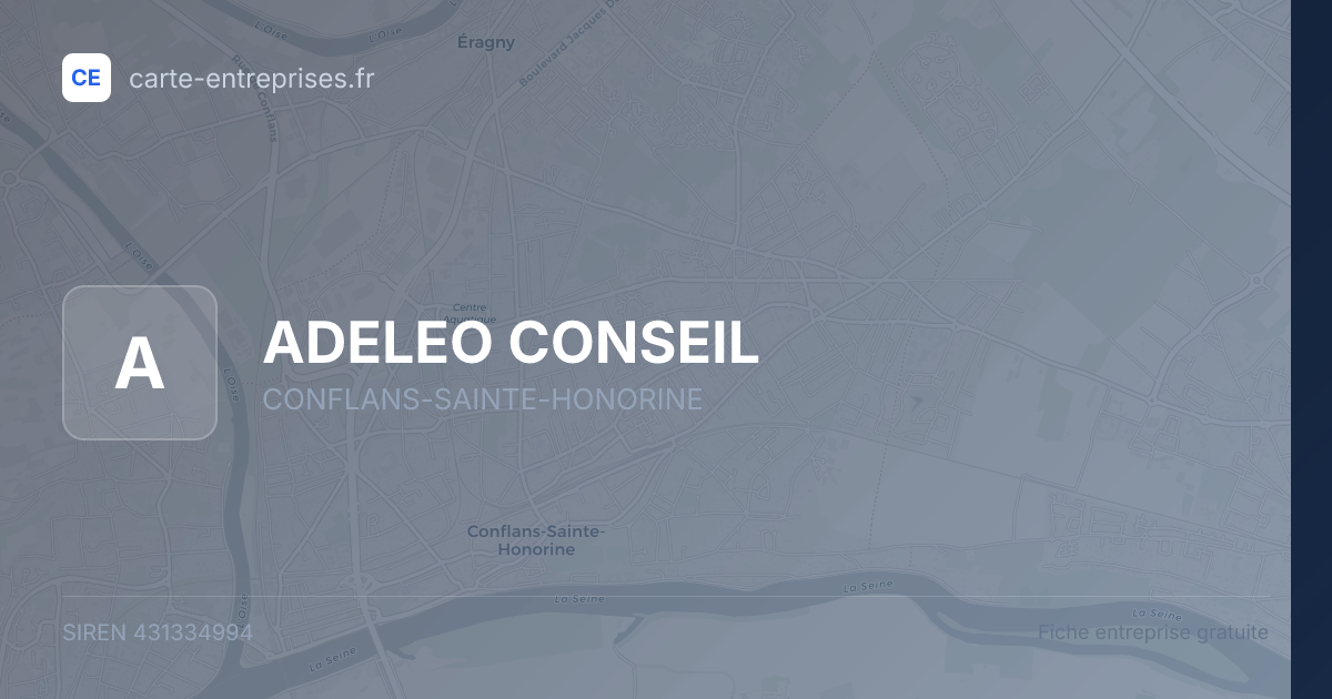 ADELEO CONSEIL — 431334994 — fiche entreprise