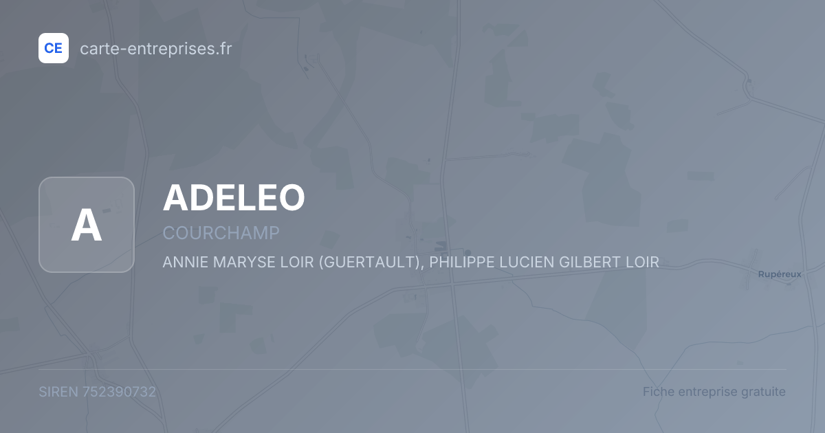 ADELEO — 752390732 — fiche entreprise