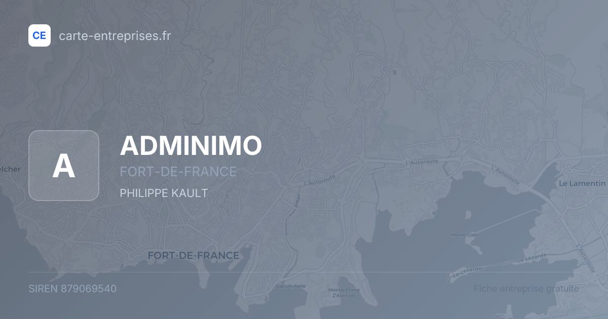 ADMINIMO — 879069540 — fiche entreprise