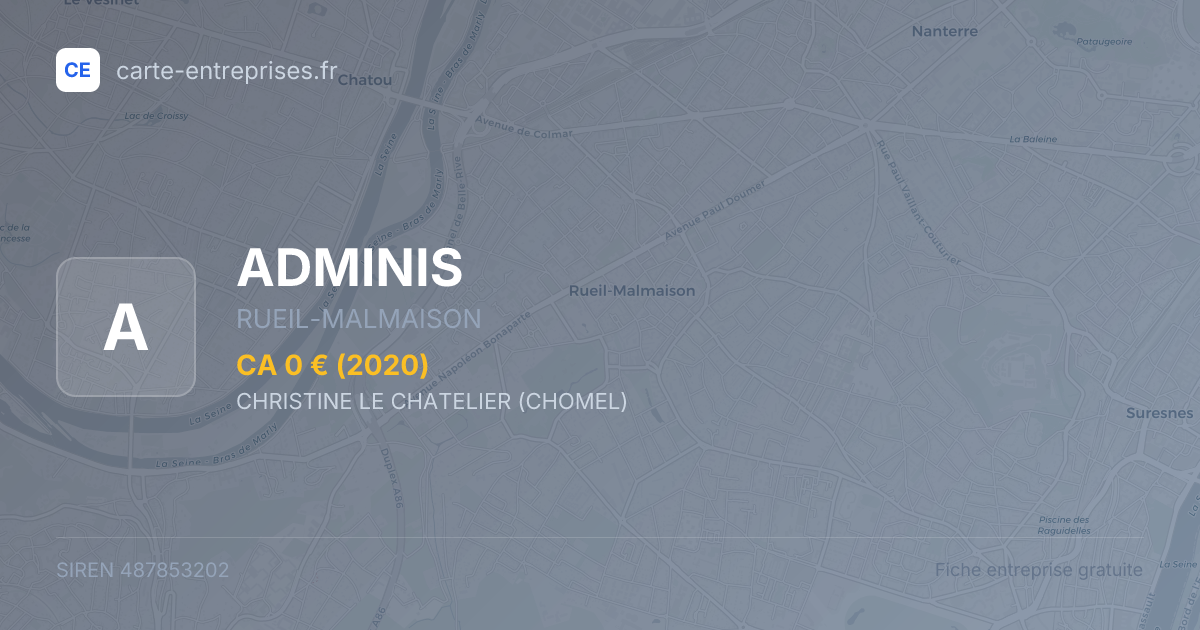 ADMINIS — 487853202 — fiche entreprise