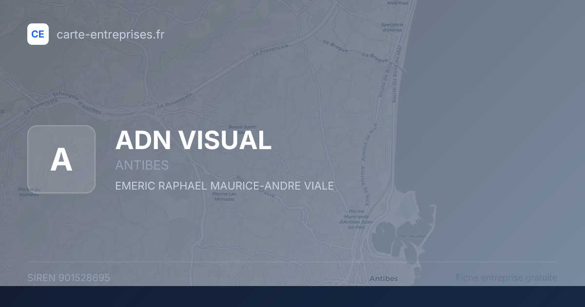 ADN VISUAL — 901528695 — fiche entreprise